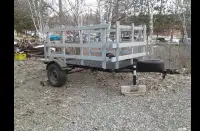 10 × 8 utility trailer 