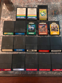 Mattel Intellivision System Vintage Video Game Cartridges