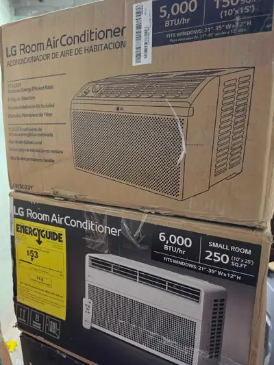 2 Brand New LG Window Air Conditioners for Sale:, View more