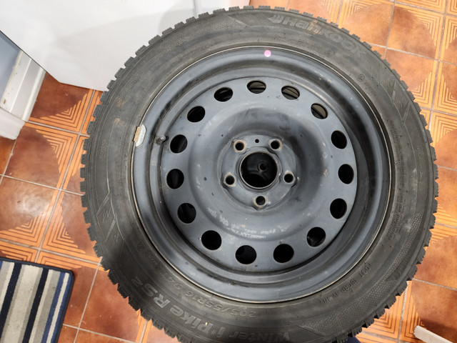Winter I*Pike RS² 205/55 R16 94T Hancook tires with rim Set of 4 in Tires & Rims in City of Toronto - Image 2