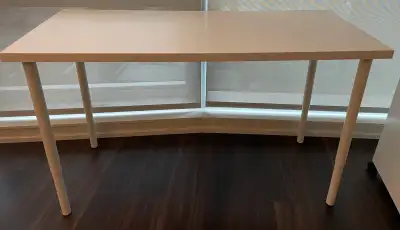 IKEA White Desk / Table  with Adjustable Legs (140, View more