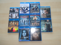 Lot of 10 Blu-ray Movies Action Set Skyfall, Hancock, Faster