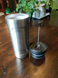 OtterBox tumbler and french press lid