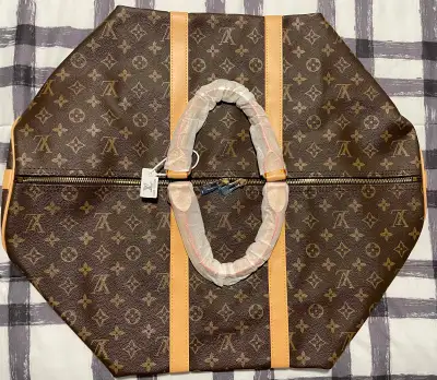 Louis Vuitton Duffel Bag Replica (Real Leather), View more
