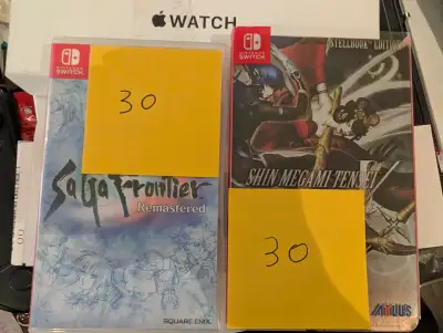 [Switch] SAGA FRONTIER / SHIN MEGAMI TENSEI V NSW game, View more