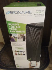 Bionaire True Hepa SMART Air Purifier, NEW $100 (half price)