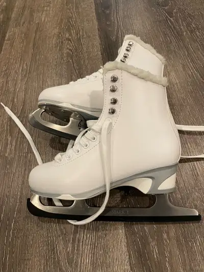 White figure skates size 4 $20, View more