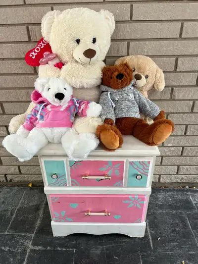 cute child’s wooden end table with delivery , View more