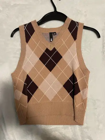 GARAGE ladies brown vest - Small, View more