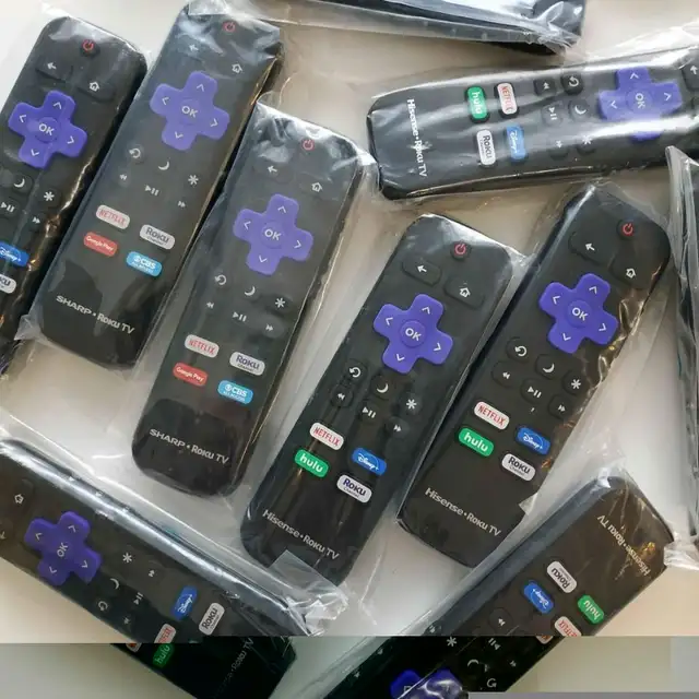 SHARP Roku TV Remote Control Hisense Sanyo RCA TCL Insignia in TVs in Ottawa - Image 5