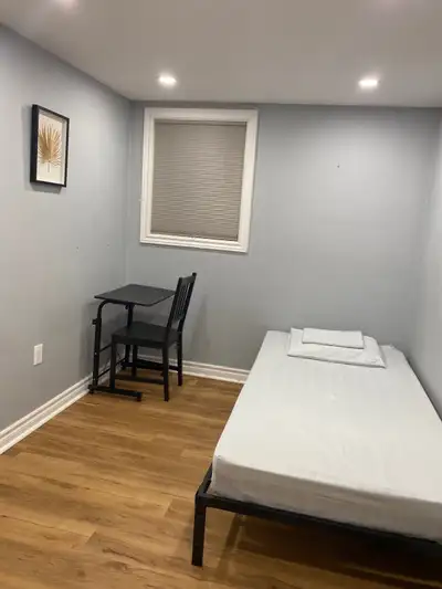 The basement has three bedrooms, and the other two rooms are currently occupied by working male tena...