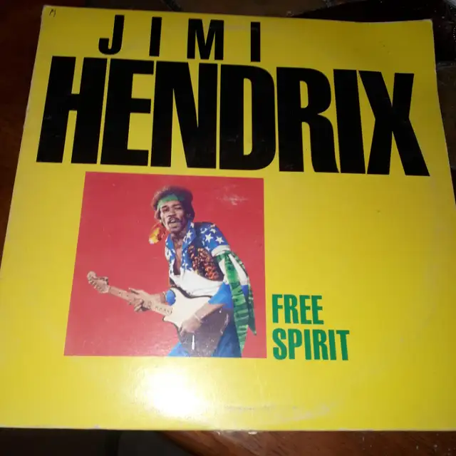 1981 Hendrix Vinyl #SN 7112 Free Spirit630092678589451227