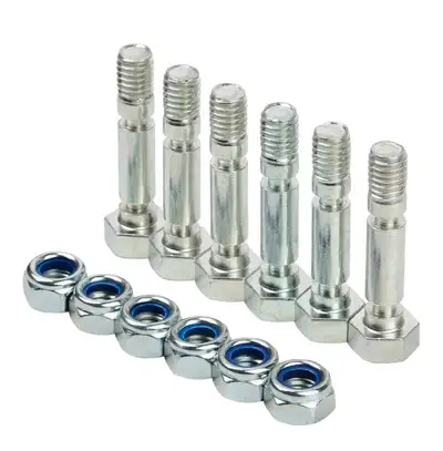 Snow Blower Shear Pins Kit Replace OEM 707555 for Briggs & Strat, View more