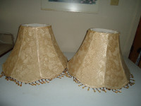 **TWO LAMP SHADES**