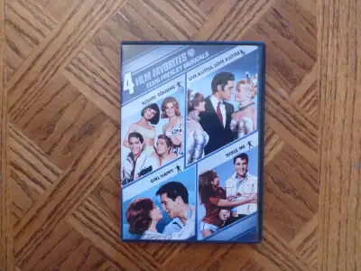 Elvis Presley Musical 4 Film Favorites (2 DVDS) near mint $4.00 Kissin Cousins Girl Happy Live A Lit...