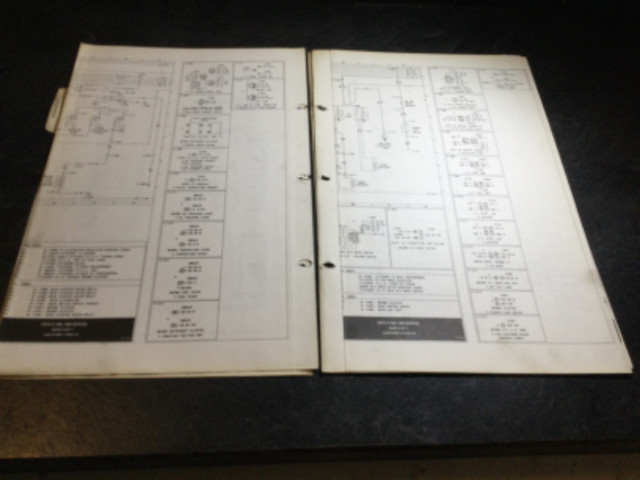 1973 Ford Truck F100 F250 F350 4x4 OEM Foldout Wiring Diagrams in Non-fiction in Parksville / Qualicum Beach - Image 2