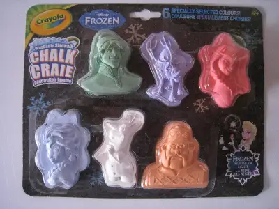 Crayola Frozen Sidewalk Chalk - Brand New, View more