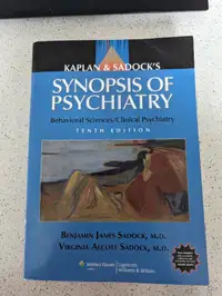 Synopsis of psychiatry 