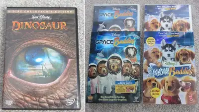 Disney's Dinosaur or Space Buddies and Snow Buddies on DVD, View more