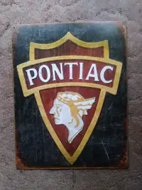 Pontica Metal Emblem Chief Shield Metal Sign 2013