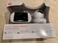 Video baby monitor by Motorola