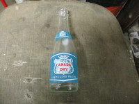 OLD 1960s CANADA DRY POP SODA BOTTLES $10 EA. ACL 6 OUNCE EX++