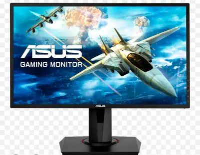 This is an ASUS gaming monitor with a screen size perfect for immersive gaming and high-quality visu...