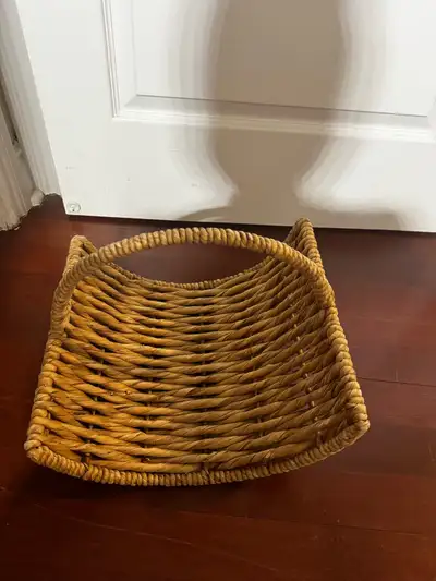 Wicker Firewood Basket, View more