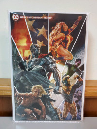 DC GENERATIONS SHATTERED 1 HIGH GRADE COMIC BOOK CHK PICS