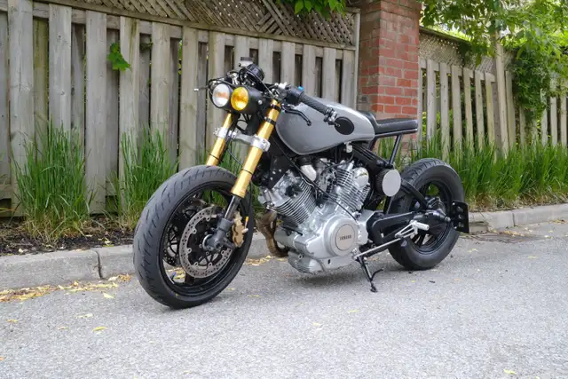 1983 Yamaha xv750 Virago - cafe racer (9k OBO) in Sport Bikes in City of Toronto - Image 5