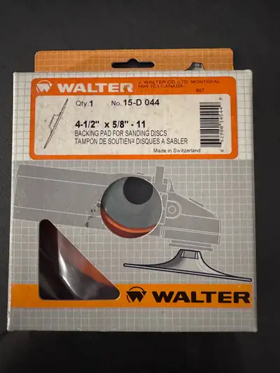 Walter backing pad for sanding discs , View more