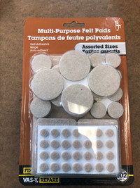Multi purpose felt pads (102 pieces)