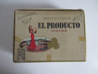 Antique 1960 Cigar Box