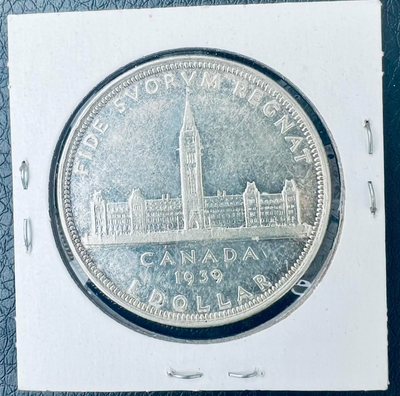 Canada 1939 High Grade Silver Dollar, View more