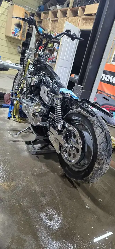 97 fxd fresh paint runs great ready to ride Will entertain trades or cash offers