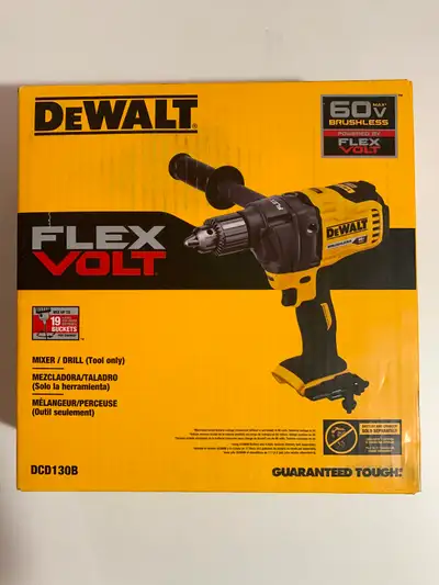 DEWALT CORDLESS FLEXVOLT MIXER, View more