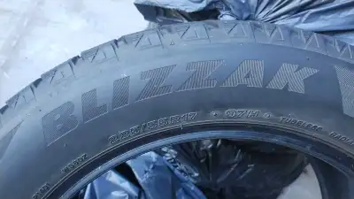 Four Winter tires with Rims Size 205/55R16 Price $100 Five Winter tires Size 225/55R17 Price $100