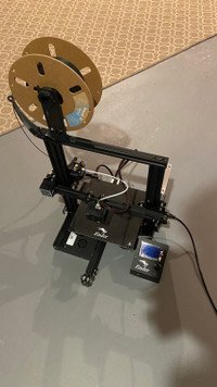 Ender 3 used and assembled with free fillament 3d printer