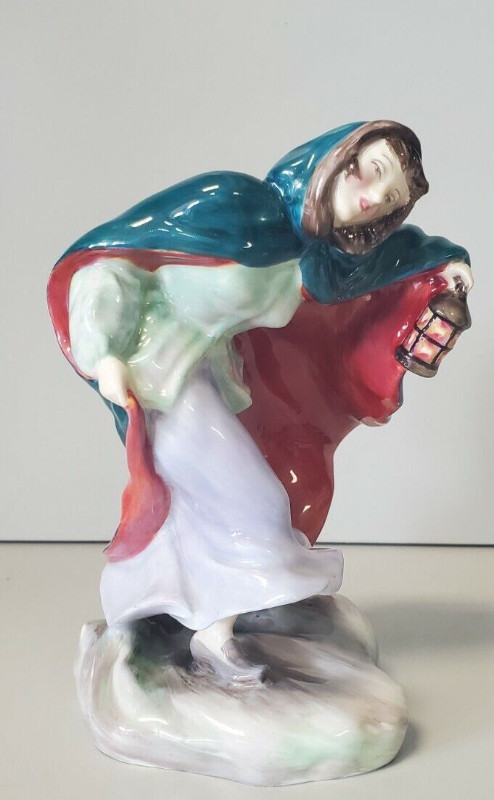 Vintage Royal Doulton Winter Figurine Retired In 1959 in Arts & Collectibles in Vancouver - Image 2