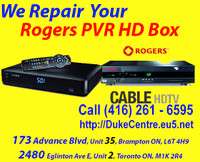 Box, PVR, Rogers Digital, Repair, NO POWER, No Picture