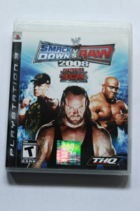 PS3 Smackdown vs Raw 2008