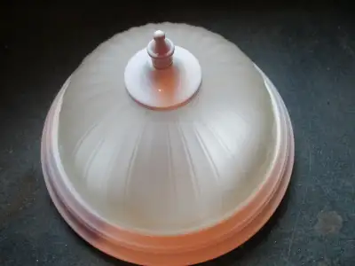 Plafonnier blanc 8 pouces - 8 inch white ceiling light, View more