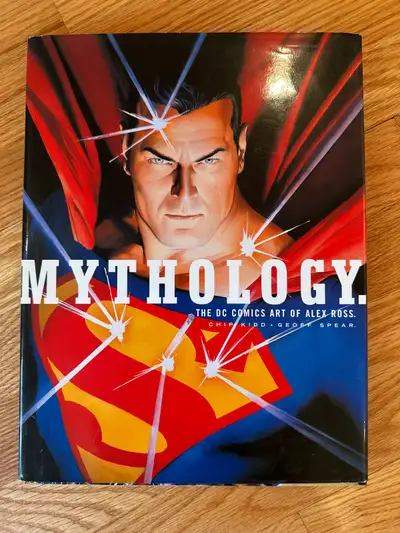 Mythology. The DC comics art of Alex Ross Hardcover Never cracked Pickup in Wellington Village
