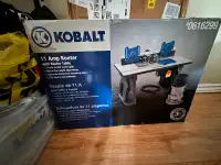 Kobalt router and table