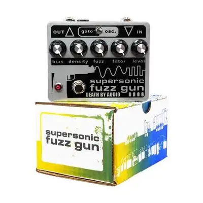 Death by Audio Super Sonic Fuzz Gun Fuzz pedal, View more