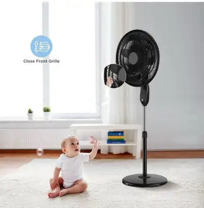 New Pelonis Fan,  remote, Oscillating,  adjustable, efficient, View more
