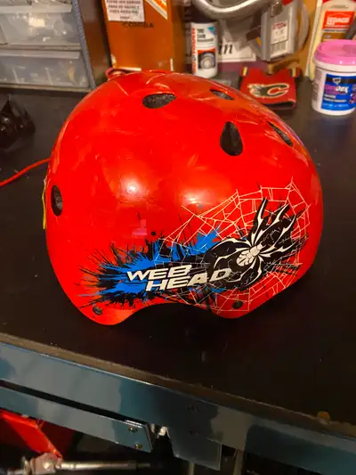 Spider-Man kids bike helmet, View more
