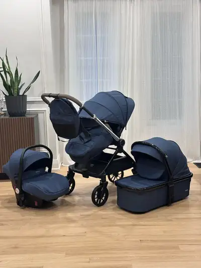 a beautiful brand new 3 in 1 stroller, View more
