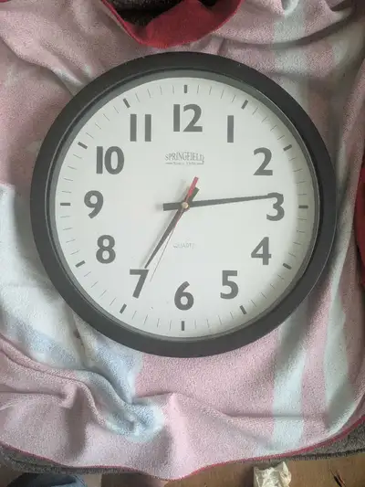 Springfield Wall Clock, View more