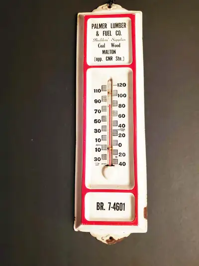 Palmer Lumber & Fuel Co,, Malton, Thermometer (Fort Erie), View more
